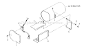 Part Location Diagram of 47496 Briggs and Stratton Decal (Warranty)